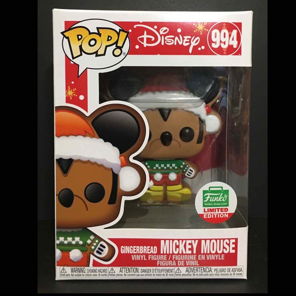 Gingerbread Mickey Mouse Funko Pop